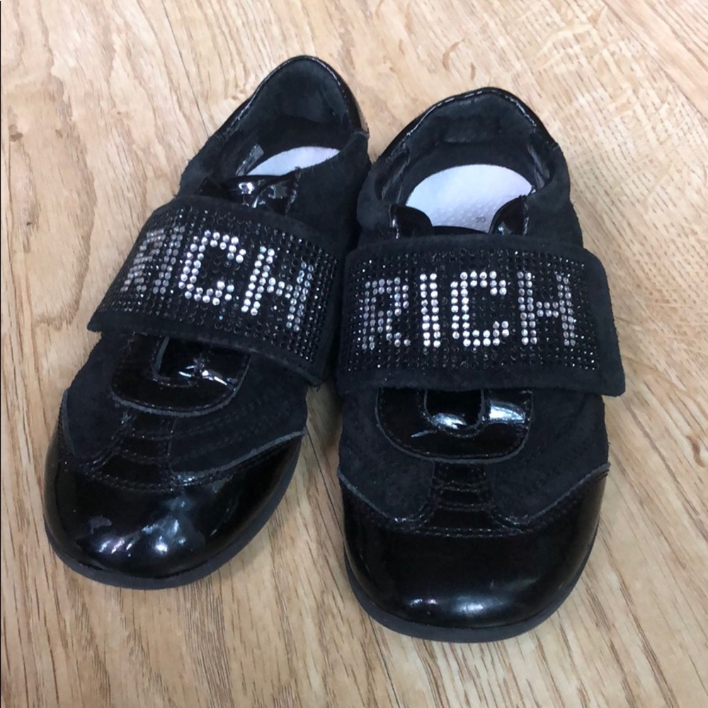 Kids Patent Suede Sneakers